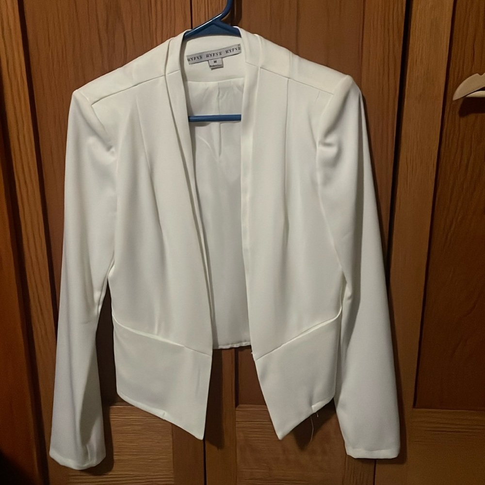 HYFVE NWOT white blazer